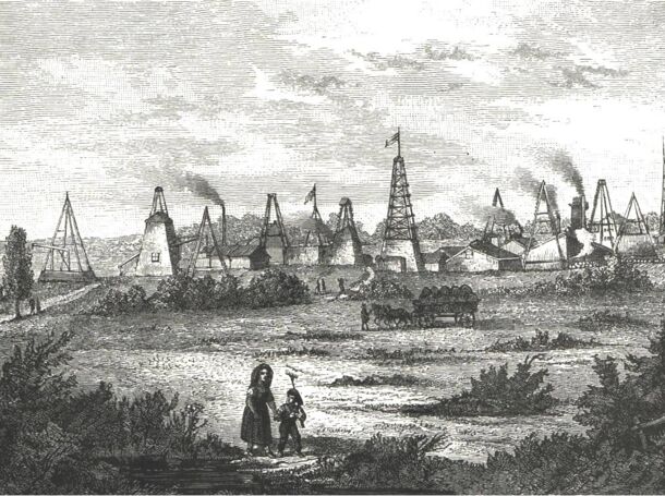 Bohrfeld 1881, Öl- und Salzpfad Oehlheim/Odesse